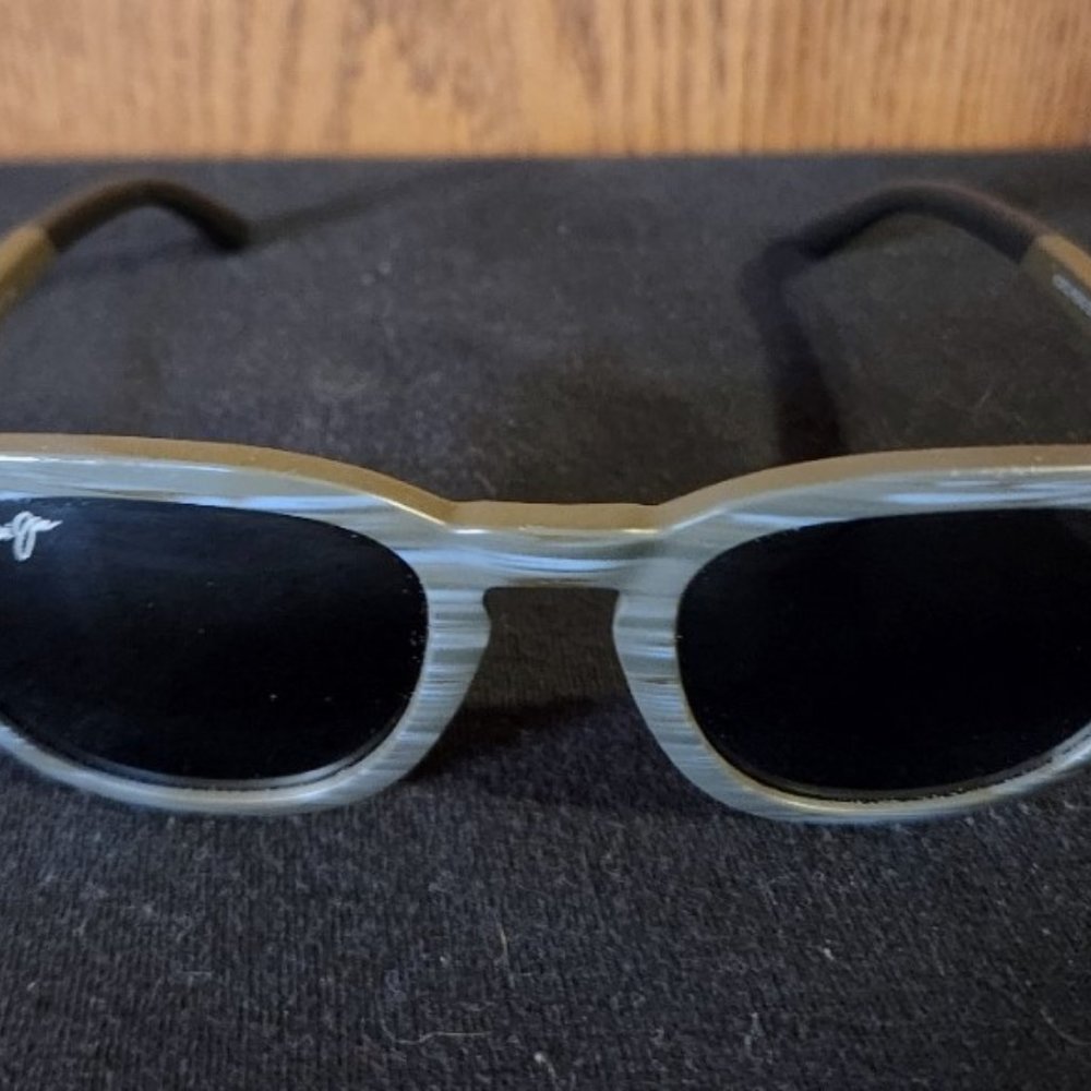 Maui Jim Koko Head polarized unisex sunglasses (matte aquamarine grain)